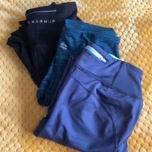 Bundle of 3 prs of leggings-all sz Med